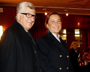 Miuccia Prada e Patrizio Bertelli