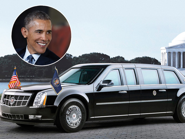 The 2009 Cadillac Presidential Limousine debuted in front of a massive worldwide audience during President ObamaÕs inaugural parade on Jan. 20, 2009. (02/17/12)