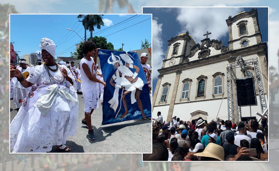 Milhares De Fieis V O S Ruas De Salvador Para A Tradicional Lavagem Do