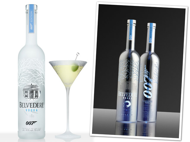 Novas garrafas Belvedere inspiradas em James Bond || Créditos: Divulgação