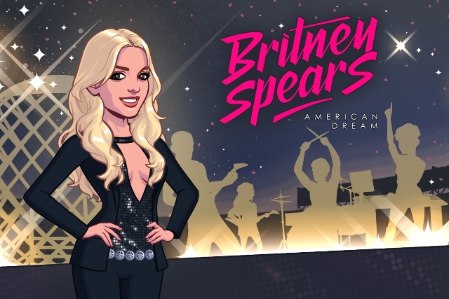 A capa do jogo mobile de Britney Spears || Créditos: Reprodução