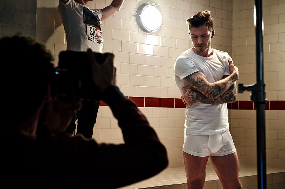 David Beckham Posa De Cueca Mais Uma Vez Para Rede De Fast Fashion Glamurama