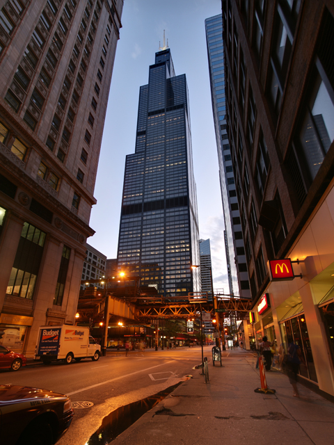 O Willis Tower em Chicago || Crédito: Getty Images