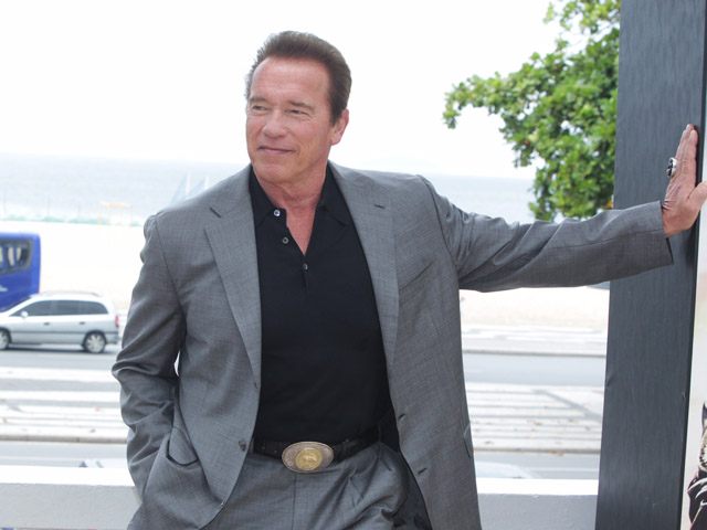 Arnold Schwarzenegger no Rio  ||  Créditos: AgNews