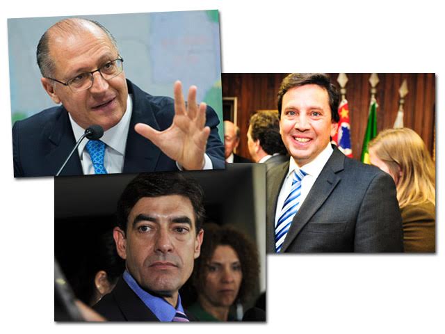 Geraldo Alckmin, Floriano Pesaro e Duarte Nogueira|| Créditos: Paulo Freitas /  Jose Cruz e Marcelo Camargo Agência Brasil