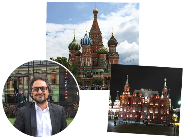 Jack Vartanian e seus cliques de Moscow, na Rússia || Créditos: Reprodução Instagram 