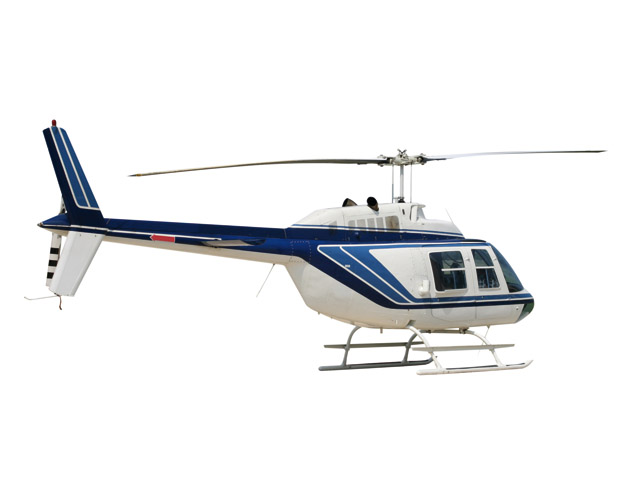 O helicóptero dos famosos créditos: iStock / Revista J.P