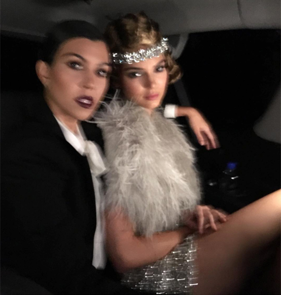 Kourtney Kardashian e Kendall Jenner