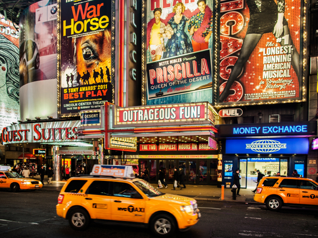 O catálogo inclui 120 espetáculos em cartaz na Broadway, todos em HD