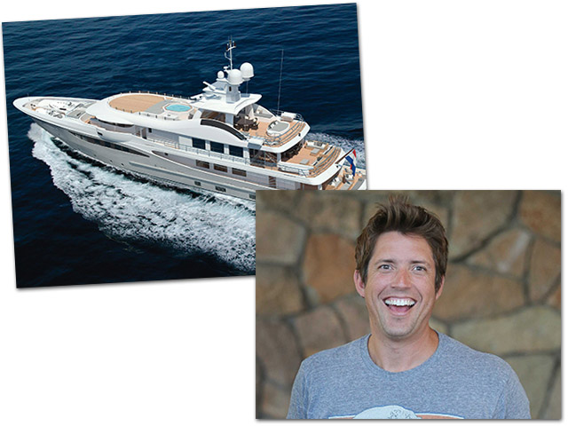Nick Woodman terá um barco do mesmo estaleiro do bilionário brasileiro Alexandre Grendene