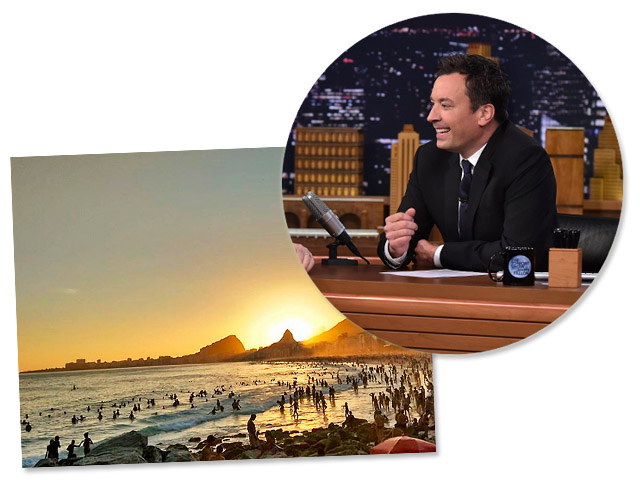 "Tonight Show": temporada no Rio