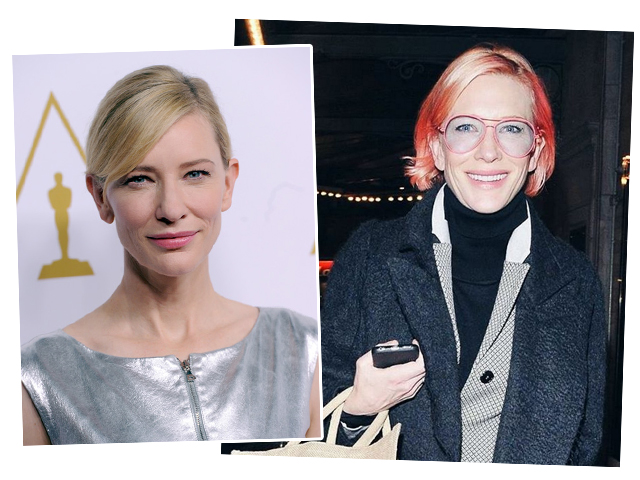 Cate Blanchett: loira ou rosa?