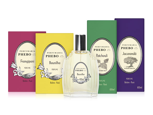 Novos perfumes Phebo