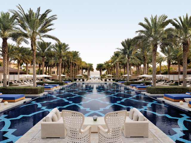 A piscina do One&Only The Palm, em Dubai