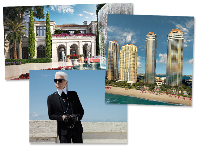 Karl Lagerfeld vai assinar o lobby do condomínio Acqualina, em Miami!