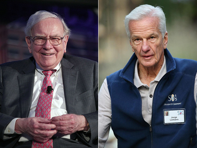 Warren Buffett e Jorge Paulo Lemann  ||  Créditos: Getty Images