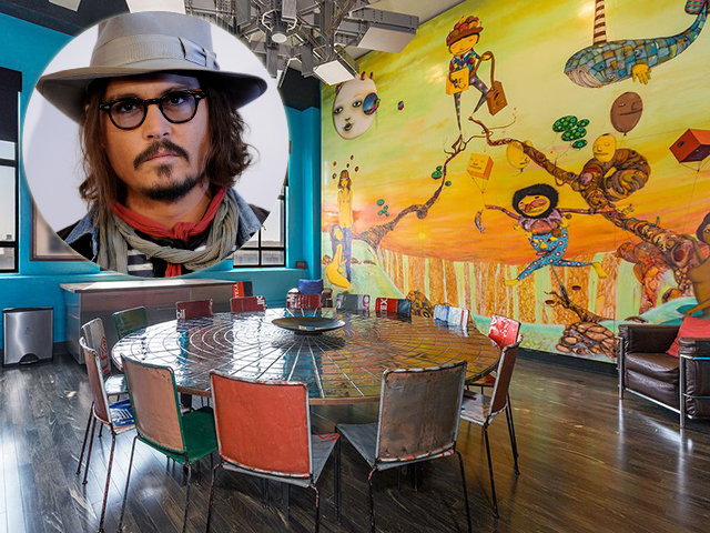 Johnny Depp colocou à venda o apartamento dele em Los Angeles