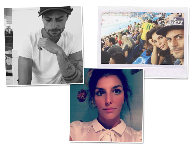 As fotos que os dois postaram no Instagram nesta segunda-feira || Créditos: Reprodução / Instagram