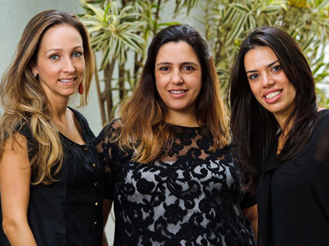 Edda Ugolini Bauder, Elisa Tavares Bueno e Gizella Luglio, o trio por trás da Boutique de 3 Créditos: Divulgação