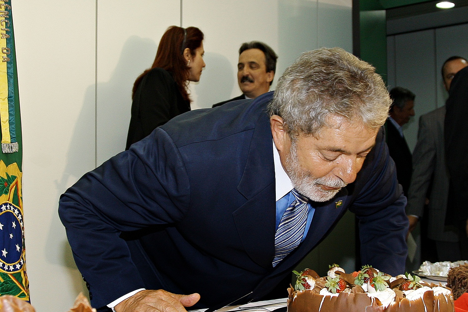Lula em 2009, em seu penúltimo ano como presidente do Brasil