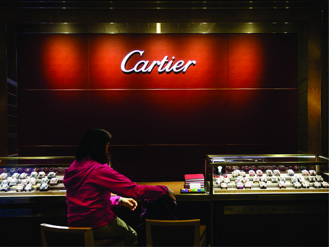 Cartier, uma das marcas do Richemont