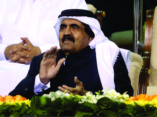 O sheik Hamad bin Khalifa Al Thani || Créditos: Getty Images
