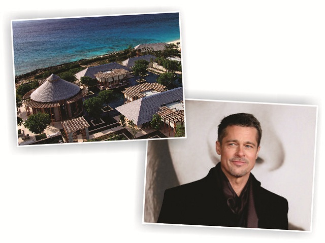 O resort Amanyara e Brad Pitt