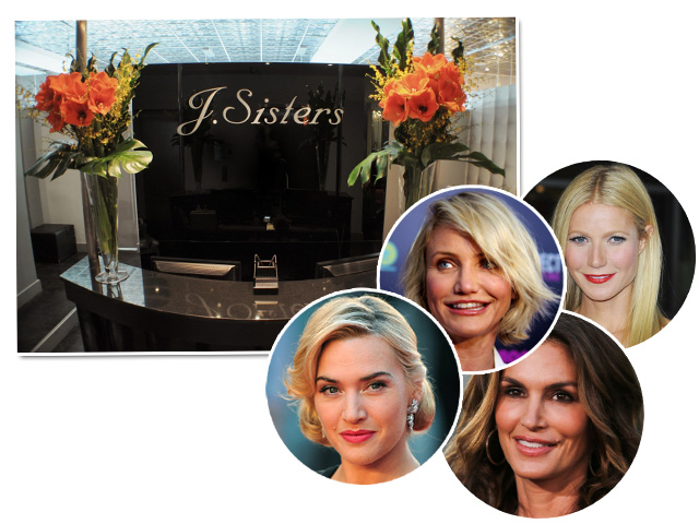 Kate, Cameron, Cindy e Gwyneth: clientes famosas das J. Sisters