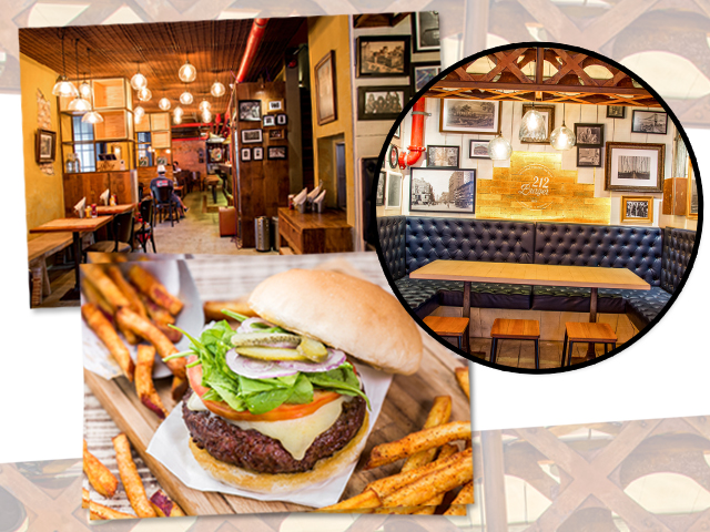 O 212 Burger inaugurou em maio de 2015 com temática nova-iorquina e burgers artesanais 