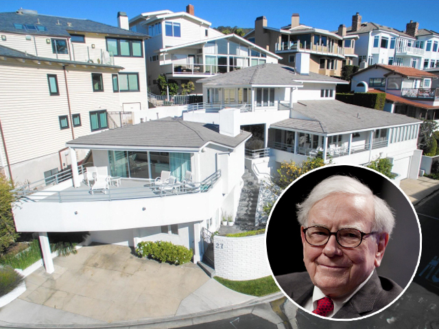 Warren Buffett e sua casa de praia em Laguna Beach