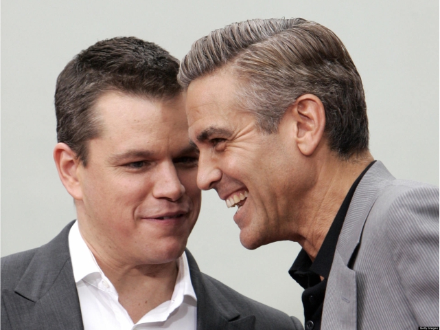 Matt Damond e George Clooney