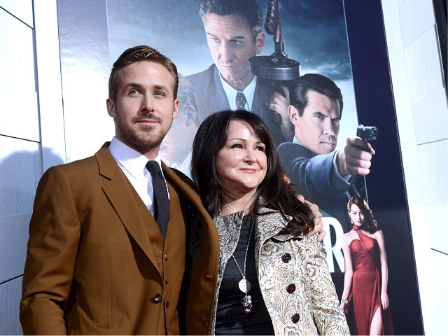 Ryan Gosling com a mãe, Donna Gosling