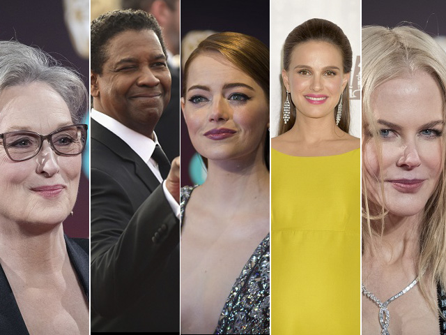 Meryl, Denzel, Emma, Natalie e Nicole: os mais ricos do Oscar 2017