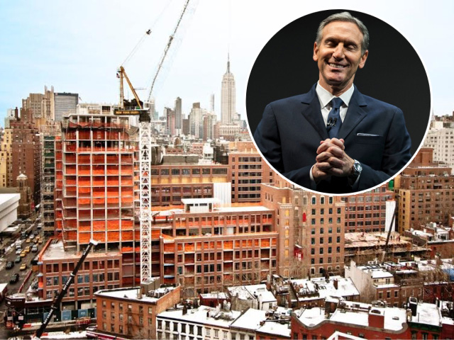 Howard Schultz e seu novo endereço em NY
