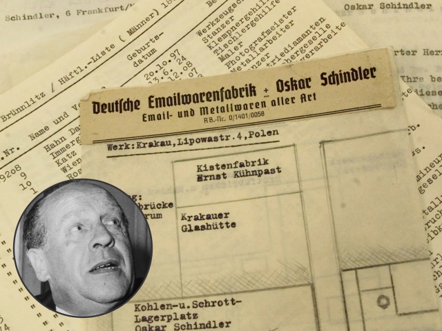 Oskar Schindler e sua famosa lista