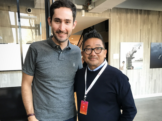 Kevin Systrom e Erh Ray