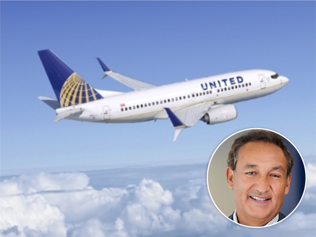 Oscar Muñoz, o CEO da United Airlines