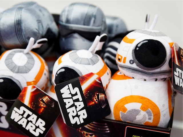 Brinquedos inspirados em "Guerra nas Estrelas" || Créditos: Getty Images