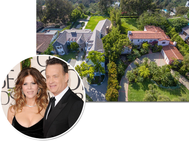 Tom Hanks e Rita Wilson, e as mansões em LA