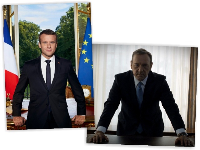 Macron e Underwood: semelhanças?