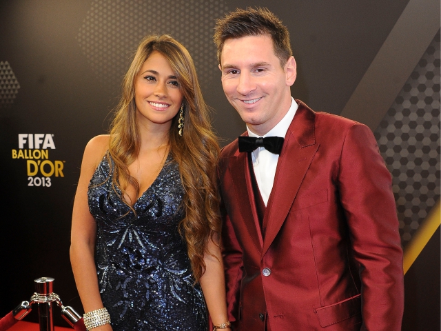 Antonella Roccuzzo e Lionel Messi