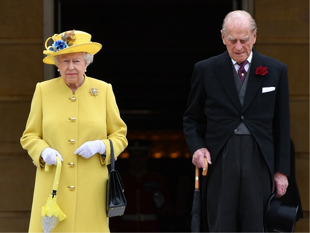 A rainha Elizabeth II e o príncipe Philip