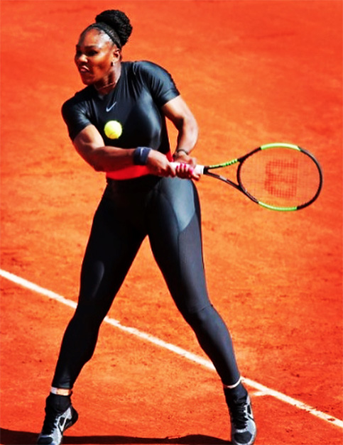 Serena Williams forçou a imprensa a cobrir o tênis