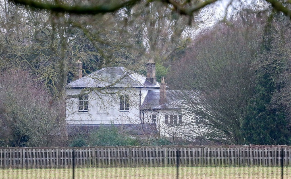 A Frogmore Cottage, que fica nos arredores do Castelo de Windsor