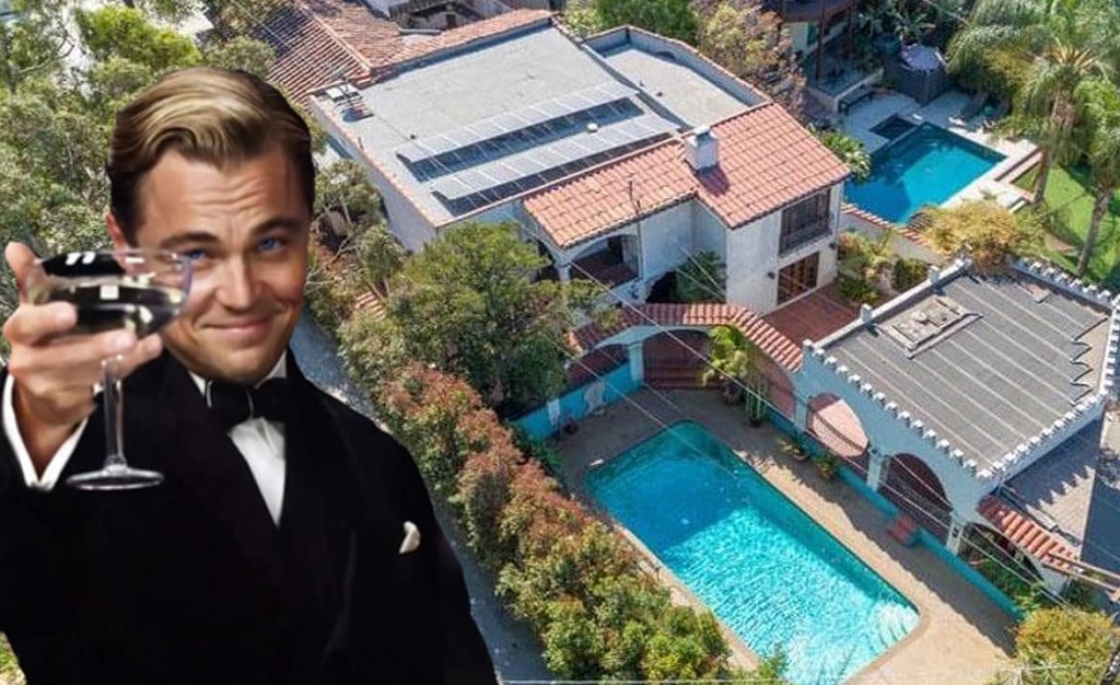 O ator e sua mansão em Hollywood Hills