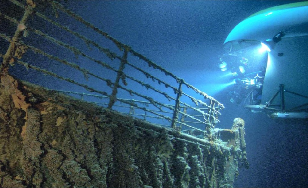 Registro do Titanic em expedição realizada há mais de 15 anos