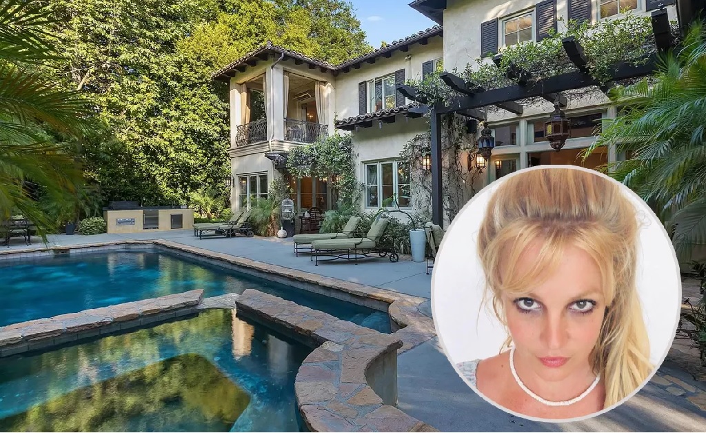 Britney Spears e sua antiga residência