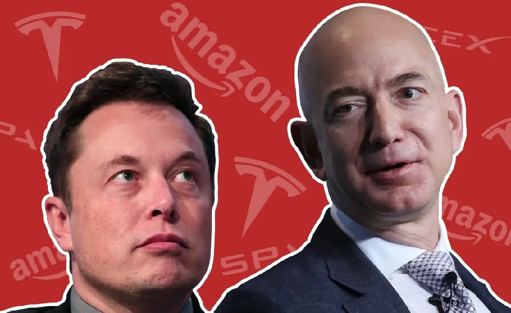 Elon Musk e Jeff Bezos
