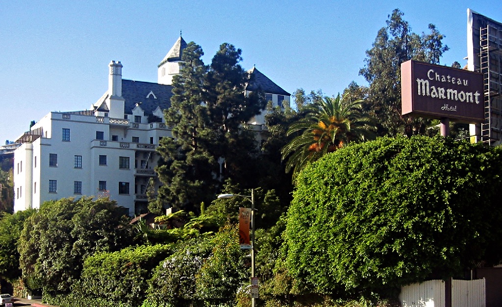 O hotel Chateau Marmont de Los Angeles