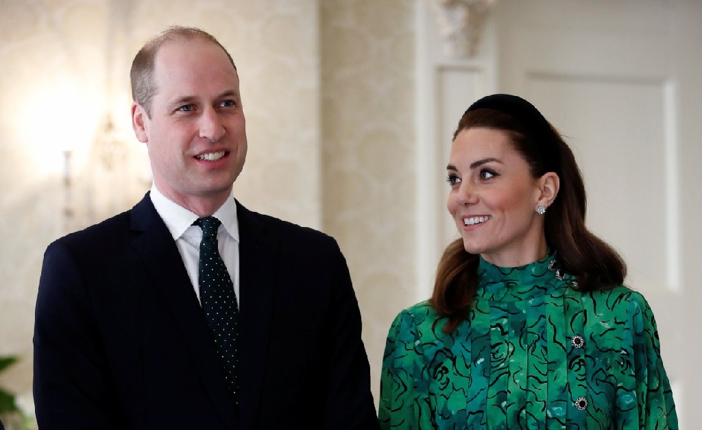 O príncipe William e Kate Middleton
